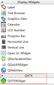QVTKWidget